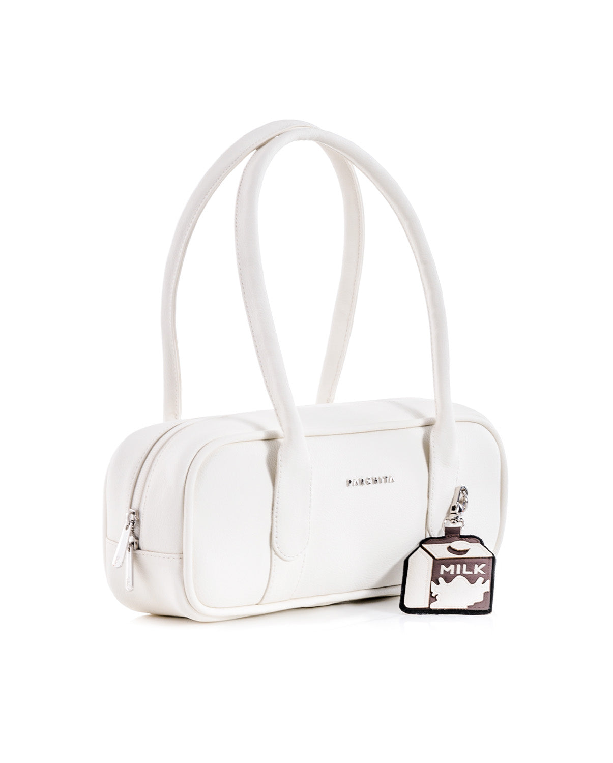 Cartera East west Ivory
