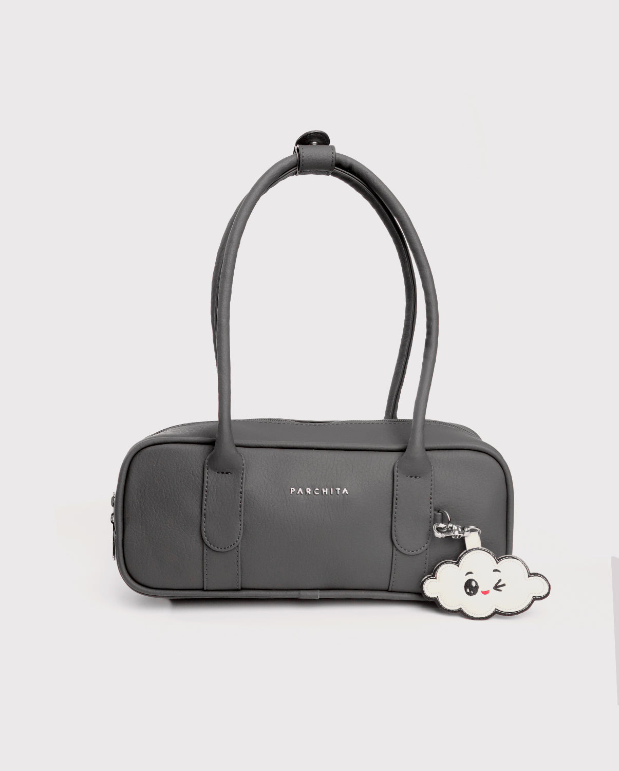 Cartera East west Gris oscuro