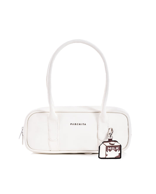 Cartera East west Ivory
