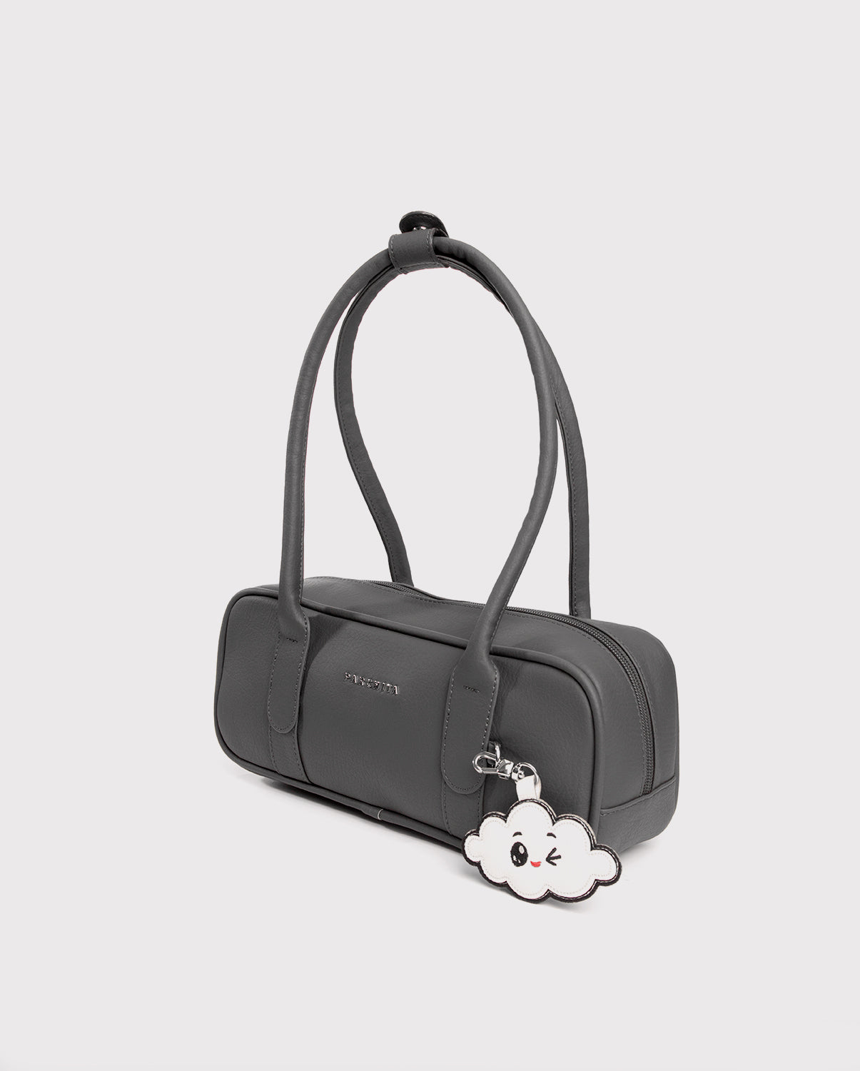 Cartera East west Gris oscuro