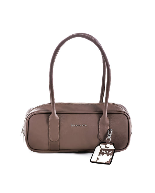 Cartera East west Marrón